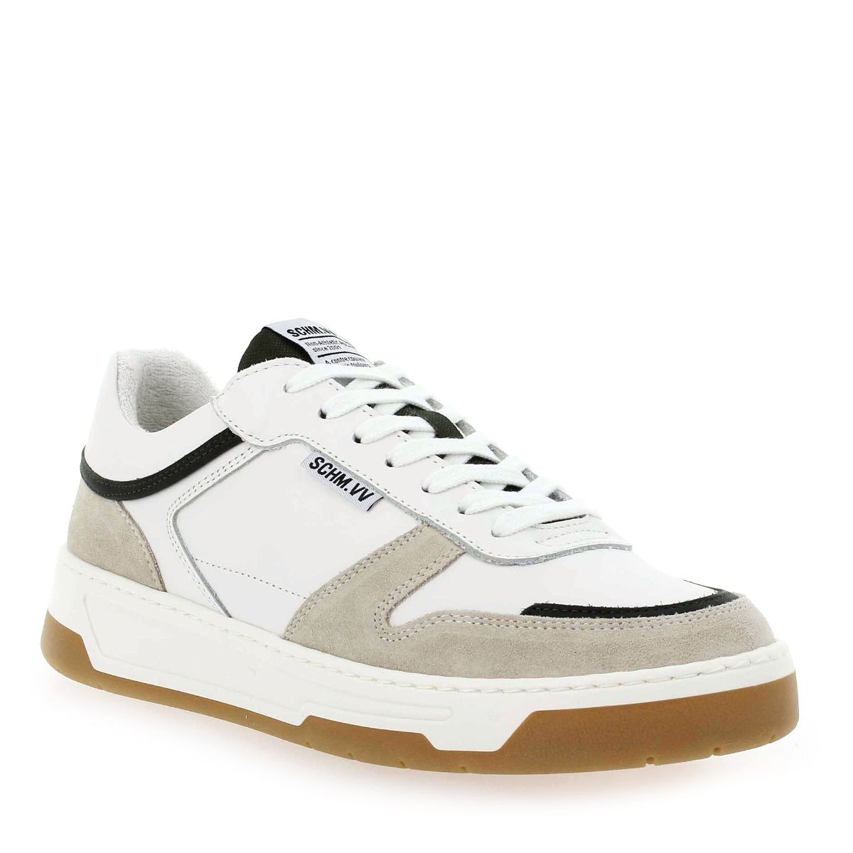 Schmoove  SMATCH SNEAKER - Blanc Beige