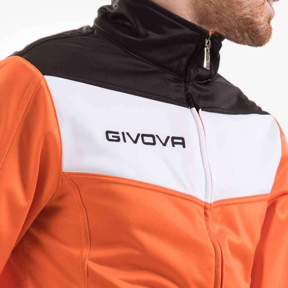 Givova Tuta Campo Trainingsanzug orange/schwarz