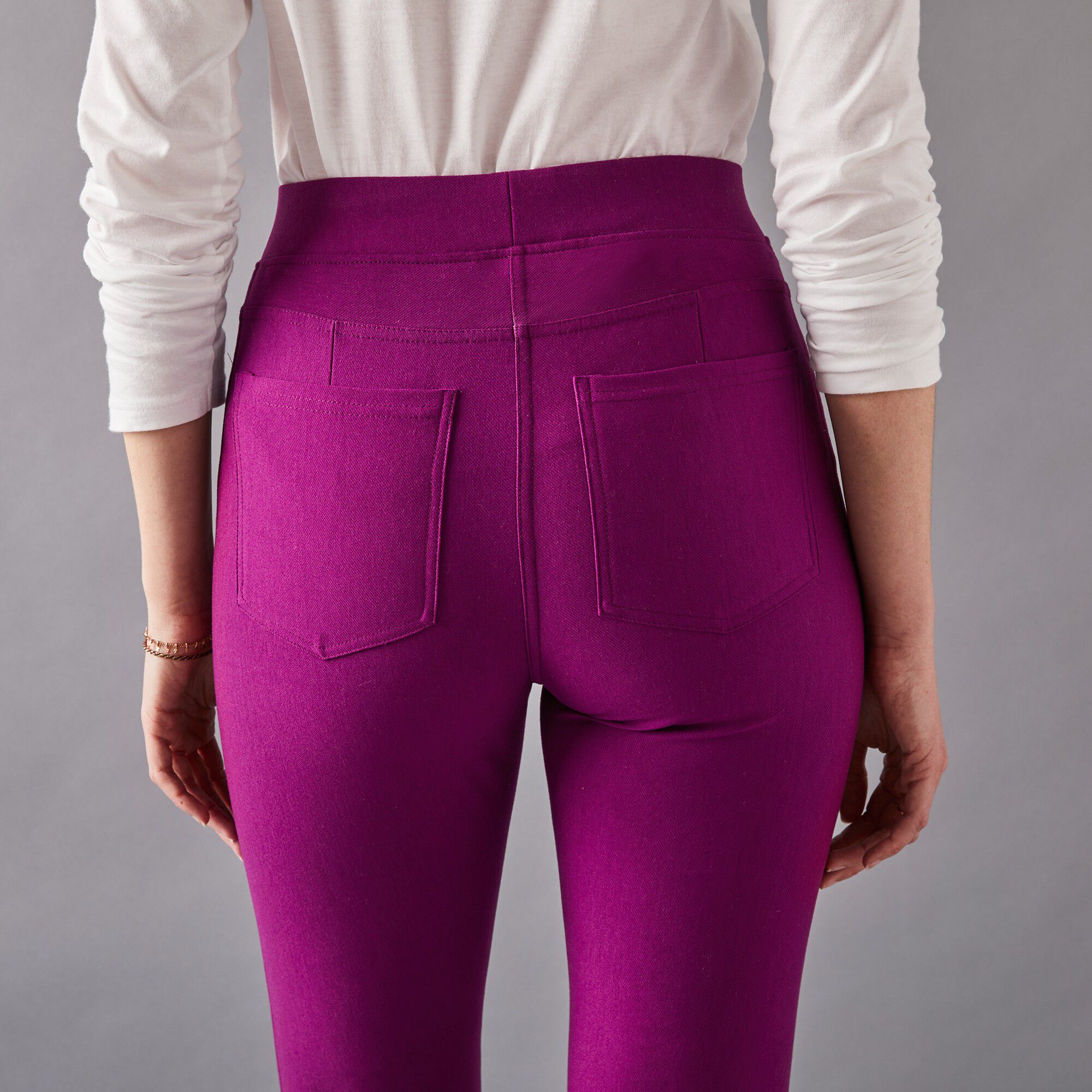 Jegging maille uni