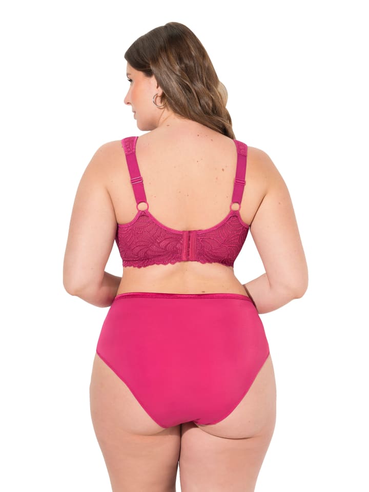 Ulla Popken BH ohne Bügel in fuchsia günstig kaufen