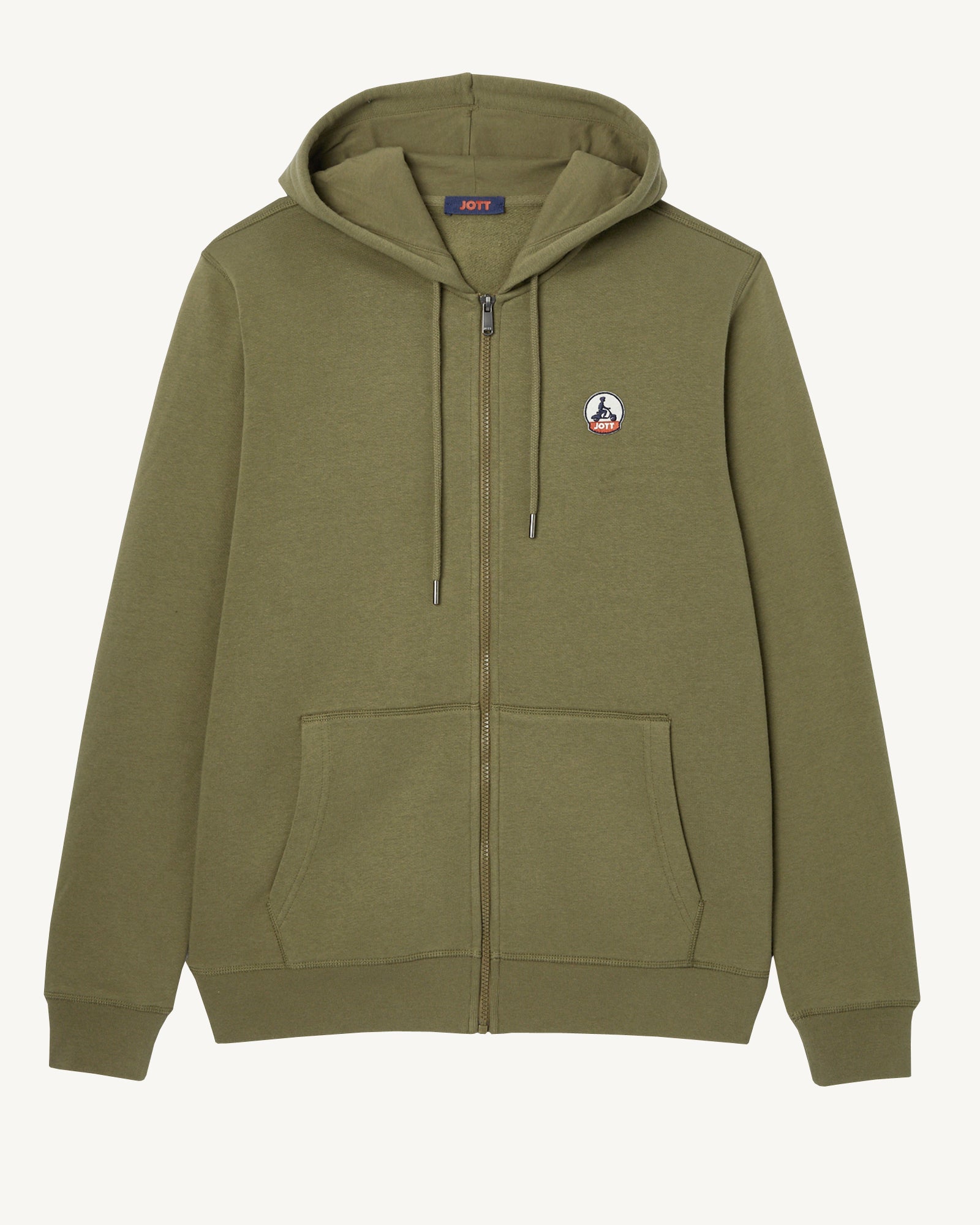 Sweat à capuche homme en coton biologique Army Mexico