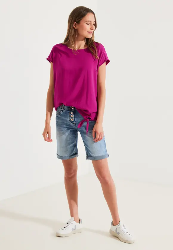 CECIL Bluse mit Knotendetail