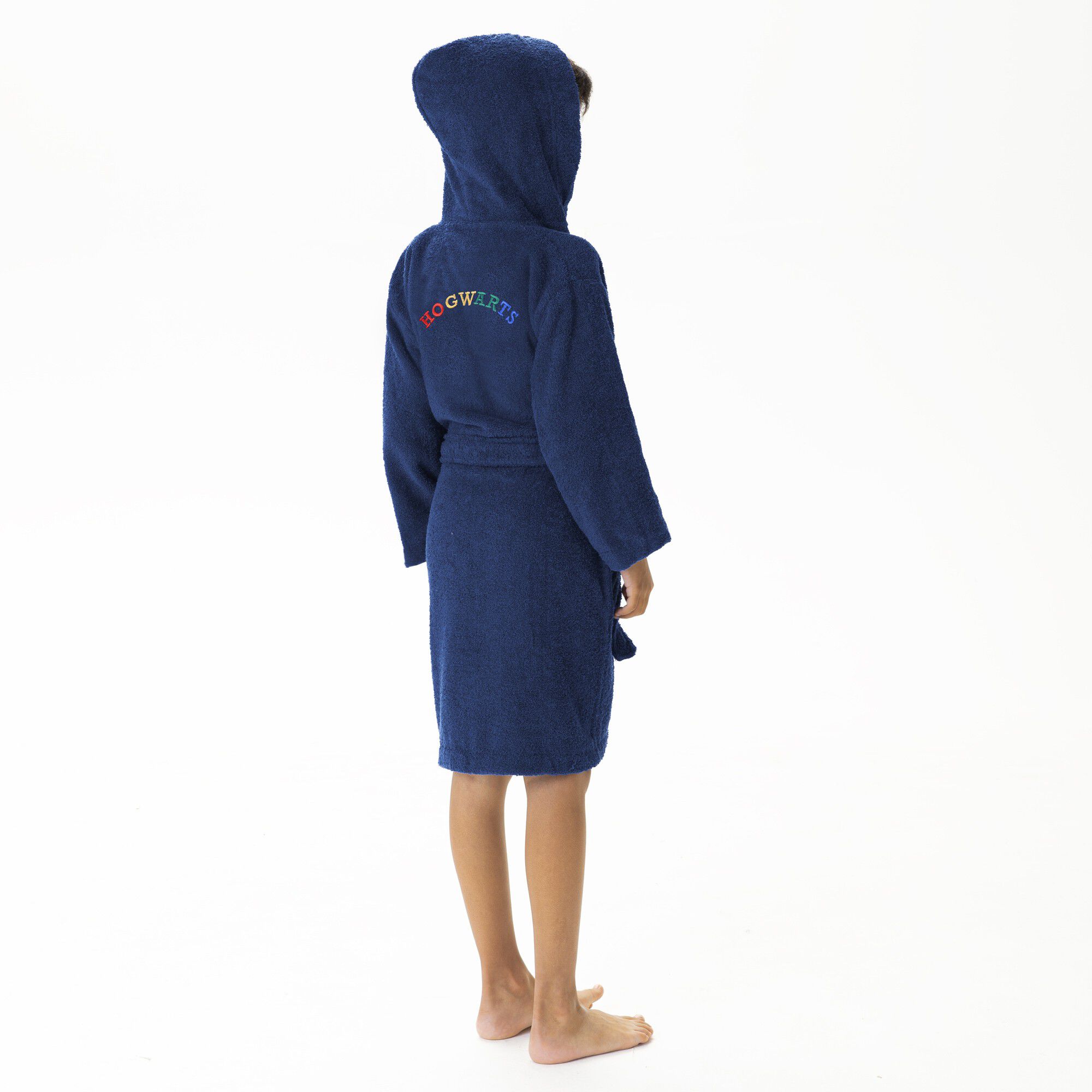 Peignoir de bain enfant Harry Potter col capuche