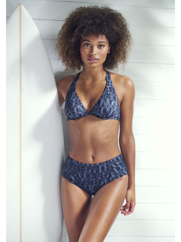 ELBSAND Bügel-Bikini-Top in schwarz günstig kaufen