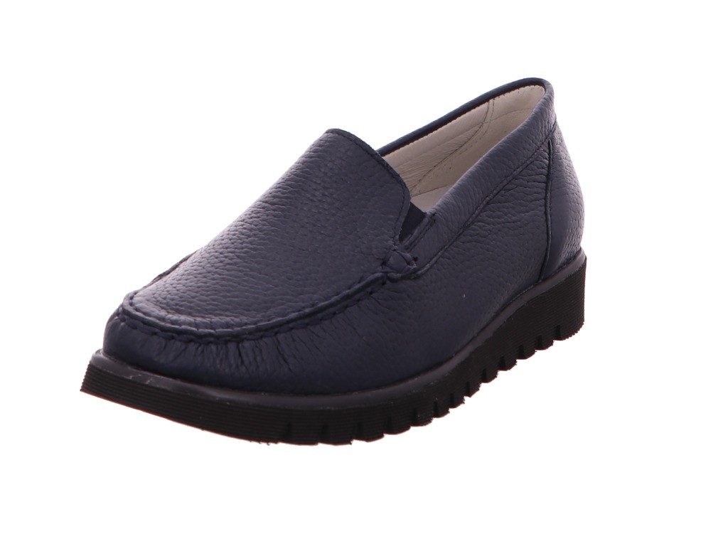 WALDLÄUFER Sportliche Slipper blau K-Ida