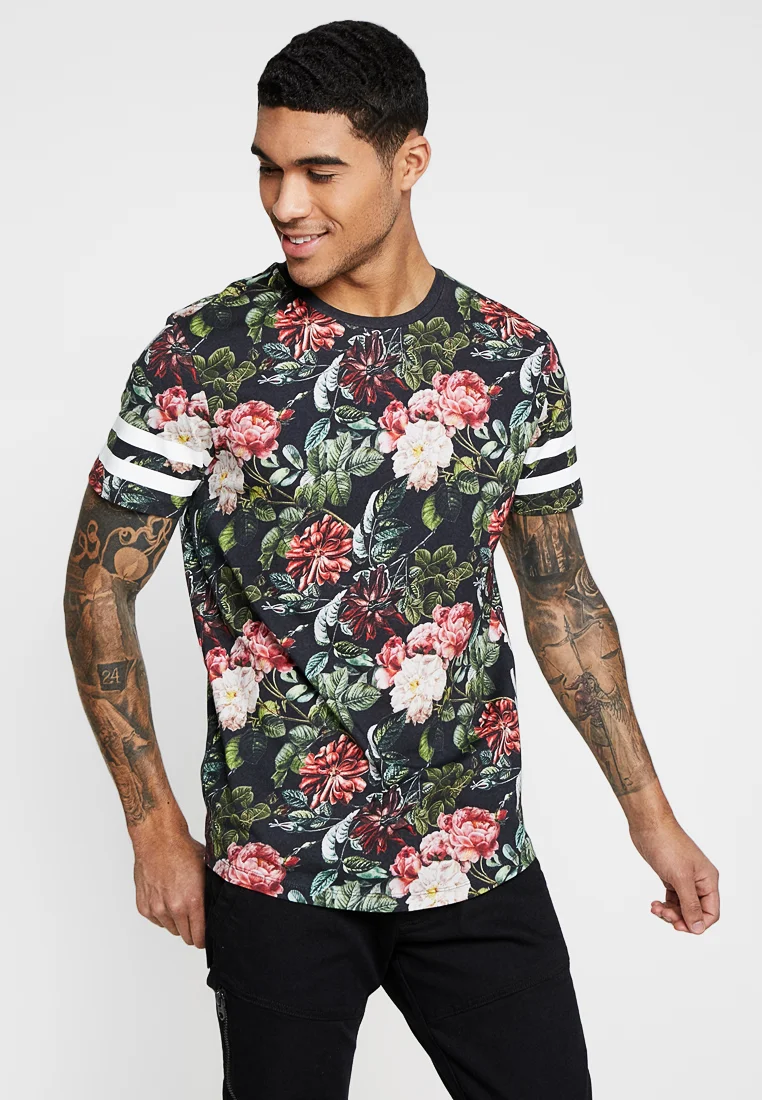 Jack & Jones JORDIZ TEE CREW NECK - Camiseta con estampado