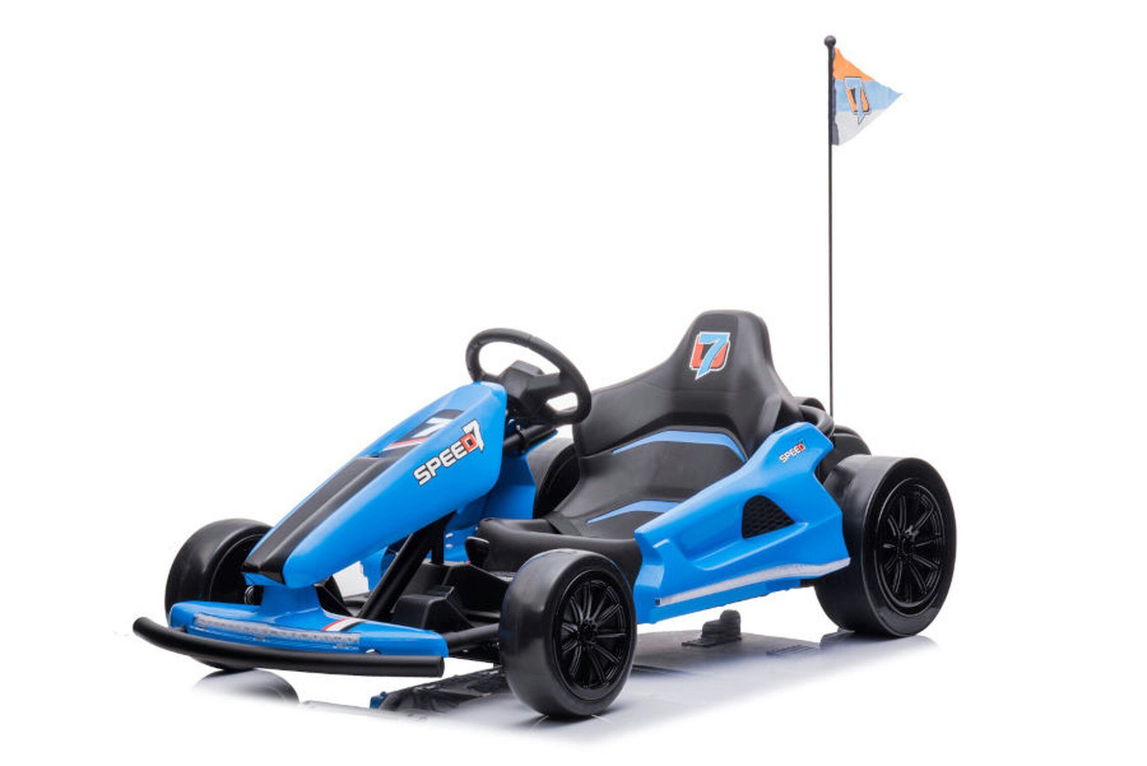TPFLiving electric children's quad eDrift car - battery: 2 x 12 volts/7Ah, load capacity 60 kg, children's car - electric car - electric go-kart