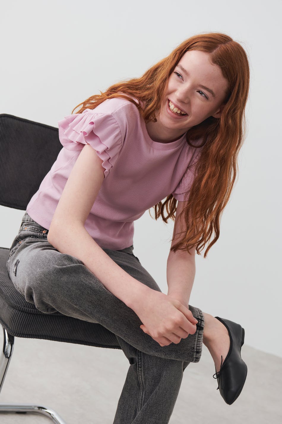 Y cute frill top