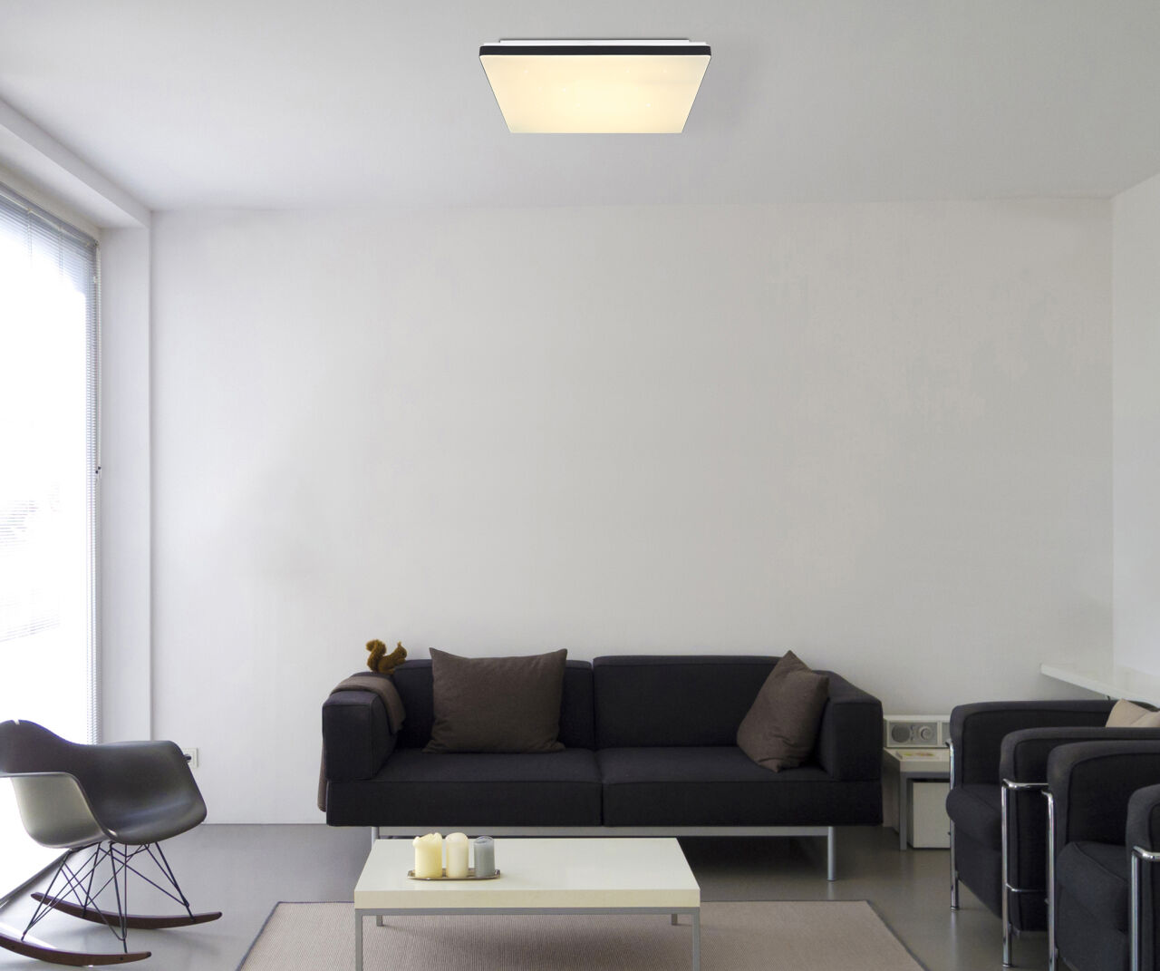Globo Lighting - ULLY - Deckenleuchte Metall weiß, LED