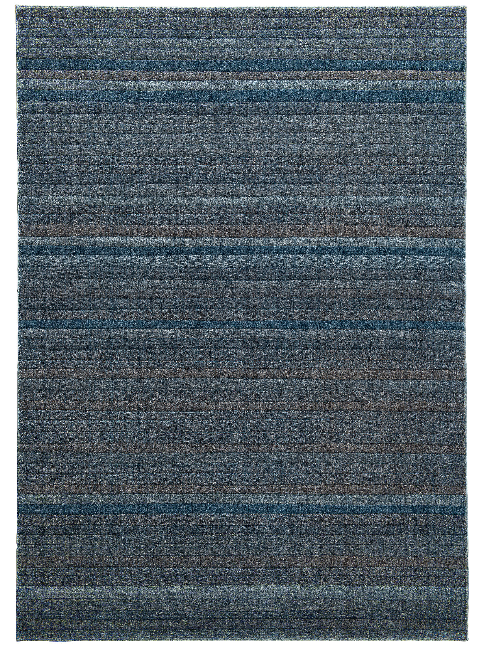 Hillsboro Moderner Teppich, Blau