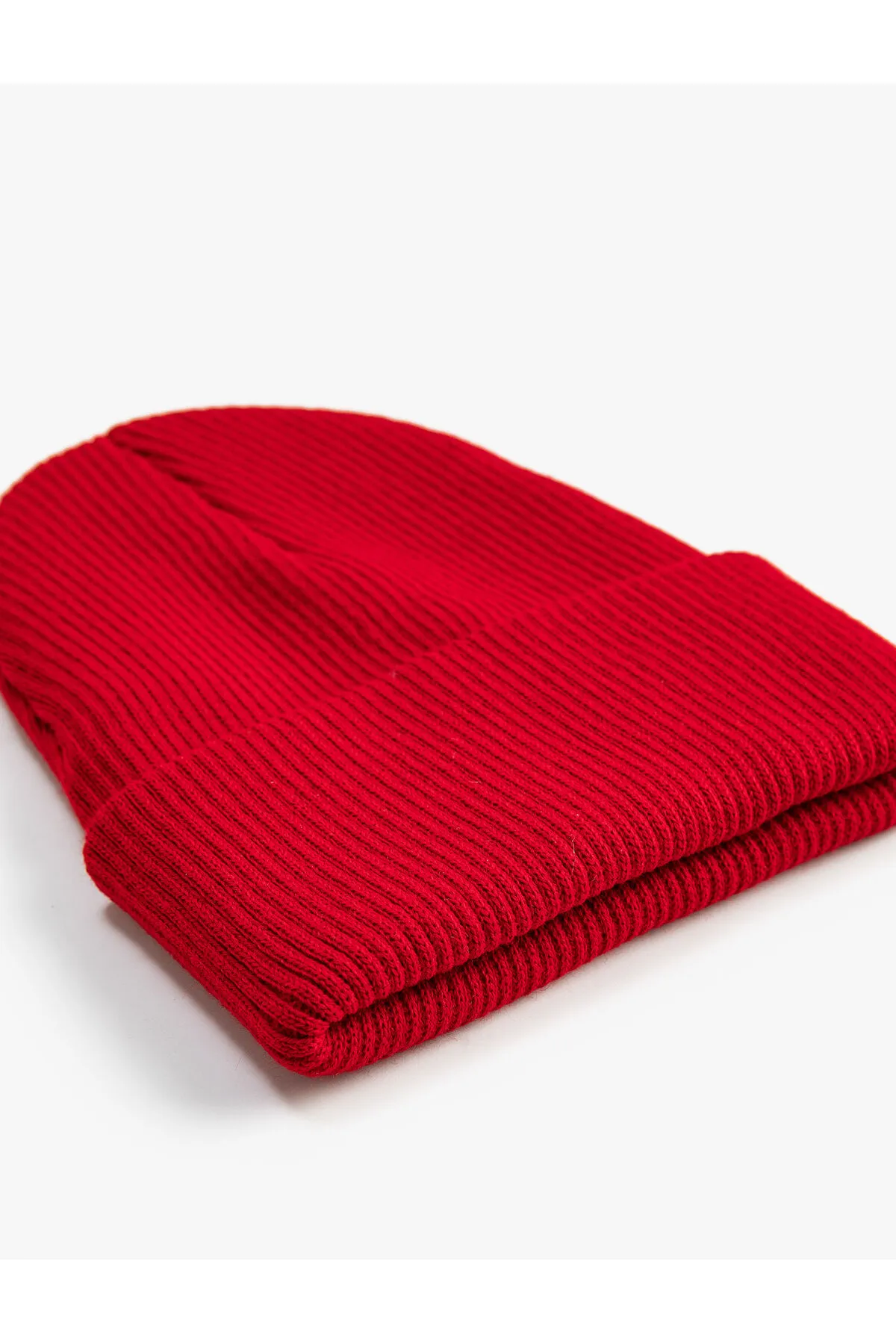 Koton  Elastische gestrickte Basic-Baskenmütze