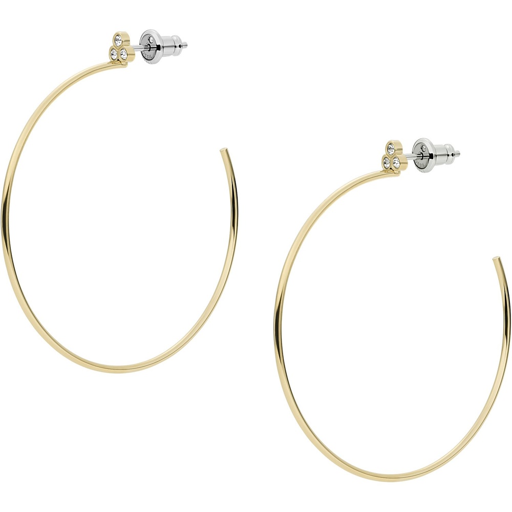 Fossil Créoles Acier inoxydable Boucles d'oreilles
