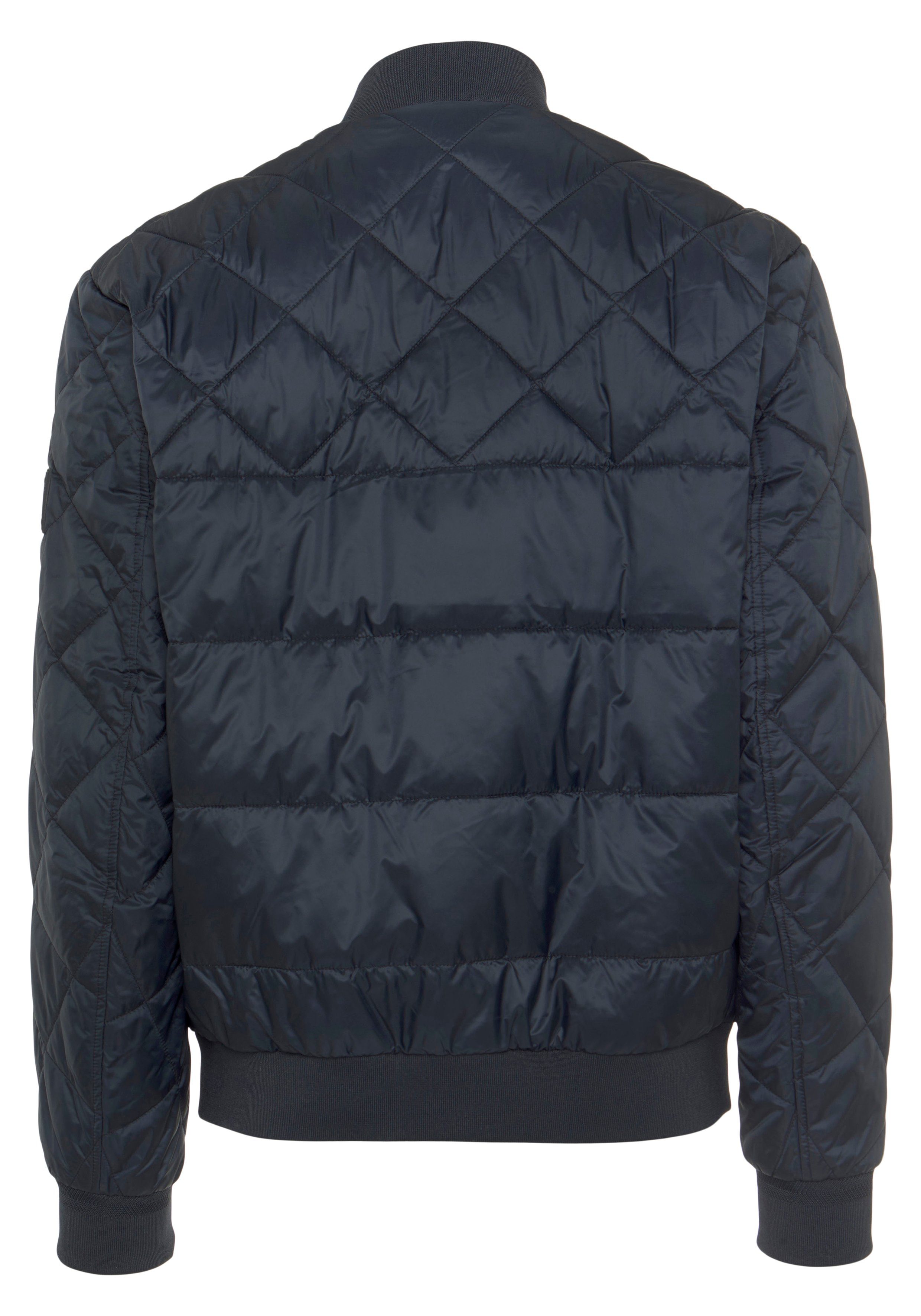 Tommy Hilfiger Bomberjacke PACKABLE RECYCLED BOMBER mit dezenten Farbeinsätzen in Labelfarben