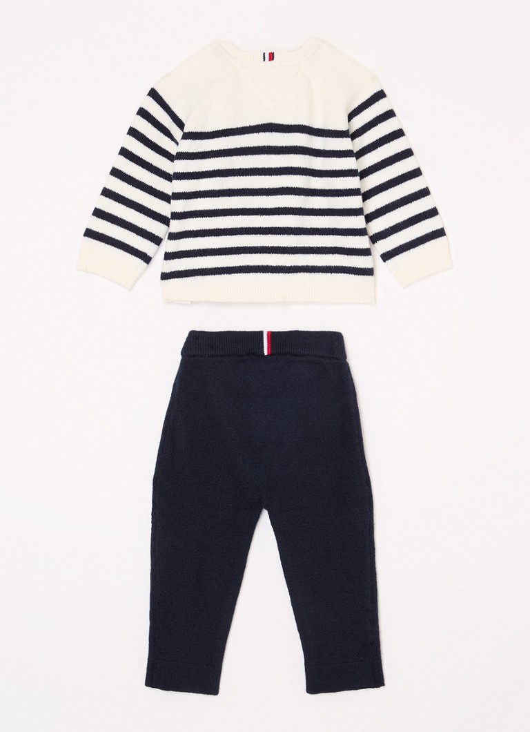 Set din două piese Tommy Hilfiger, format dintr-un pulover și colanți subțiri tricotați.