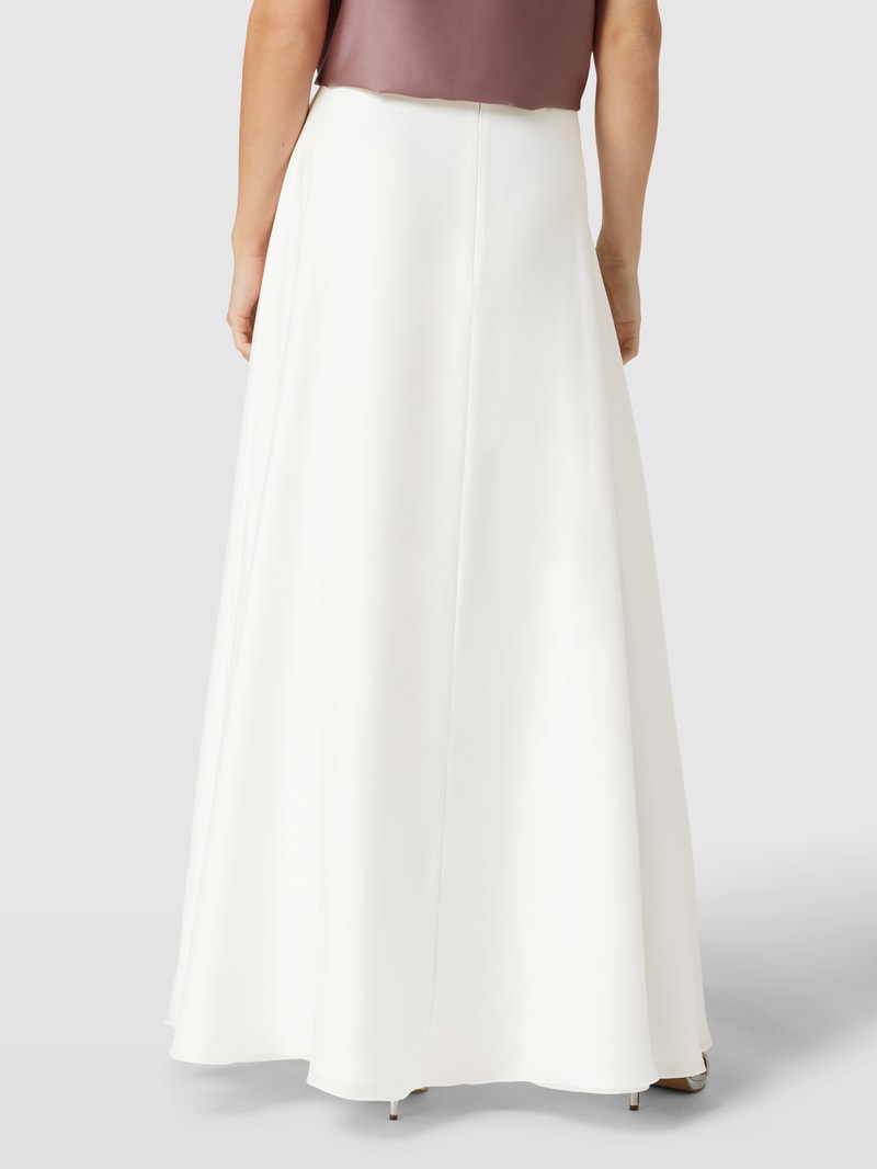Brautrock in A-Linie in offwhite