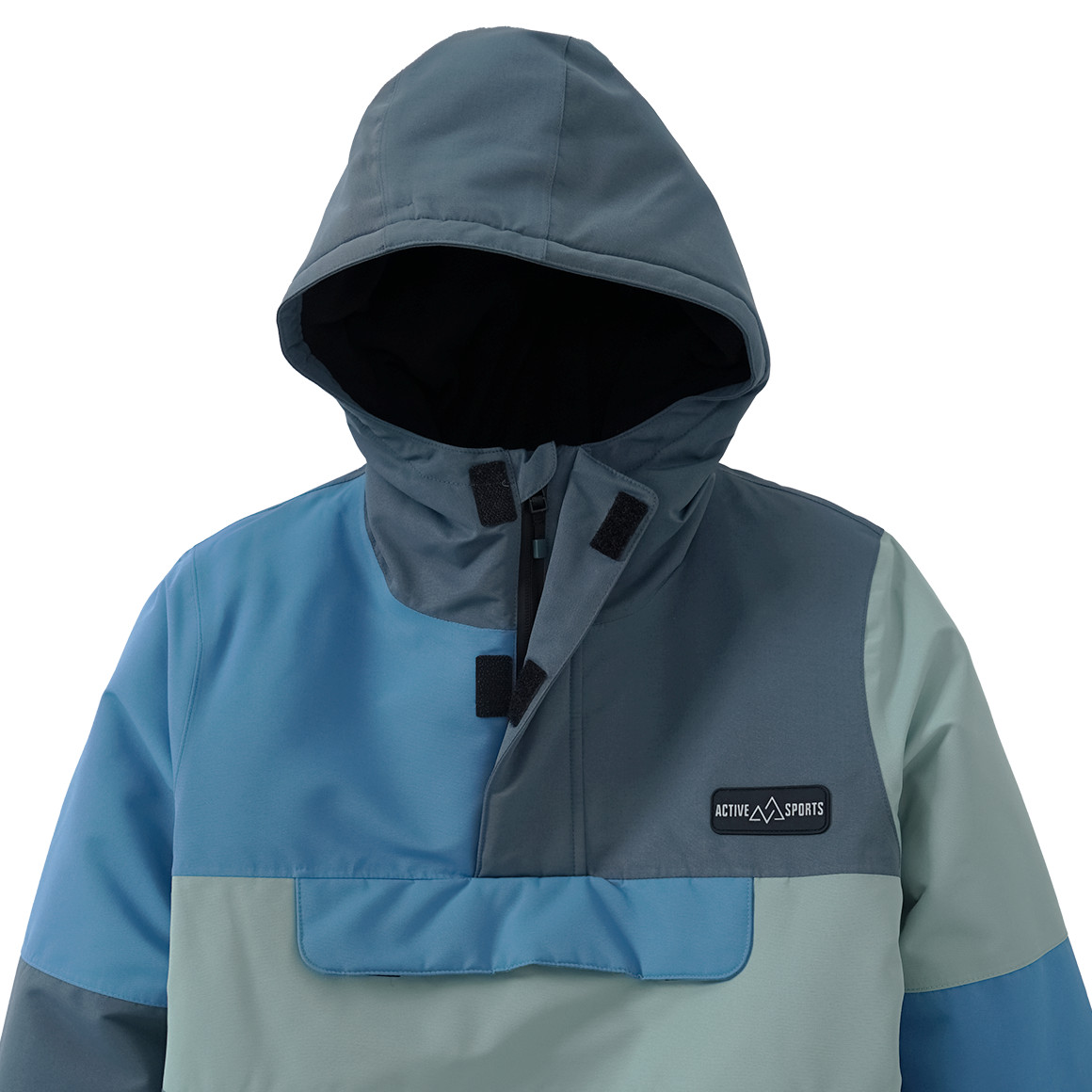Kinder Schneejacke mit Farbteilern