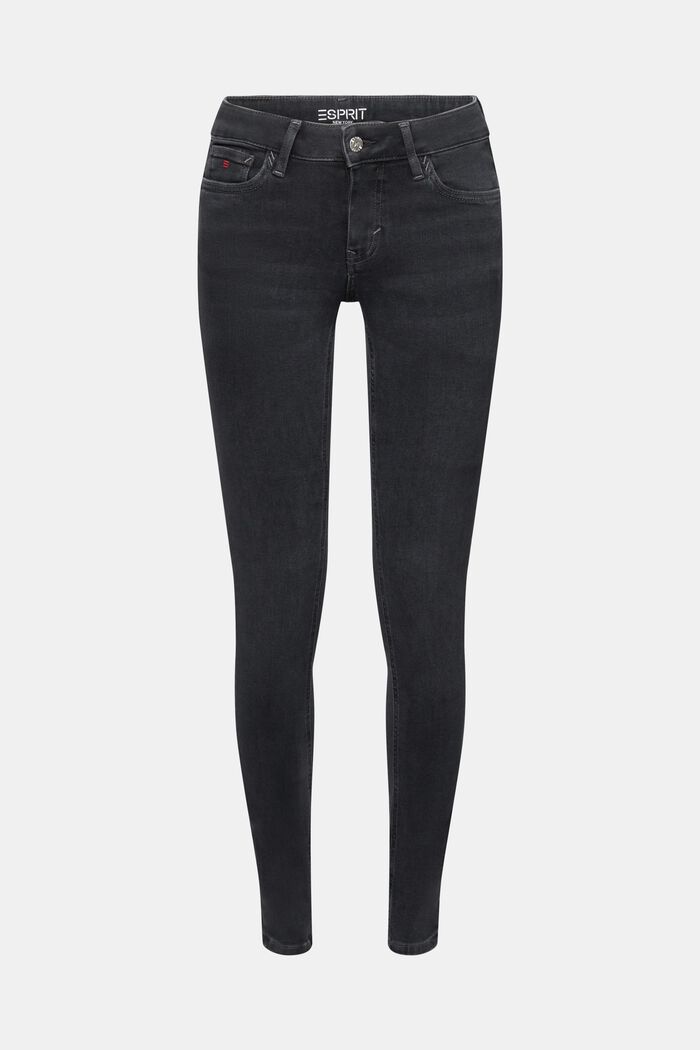 Skinny Jeans mit mittlerer Bundhöhe