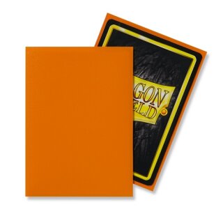 Schutzhüllen Dragon Shield Matte: Matte Orange (100 Stück)
