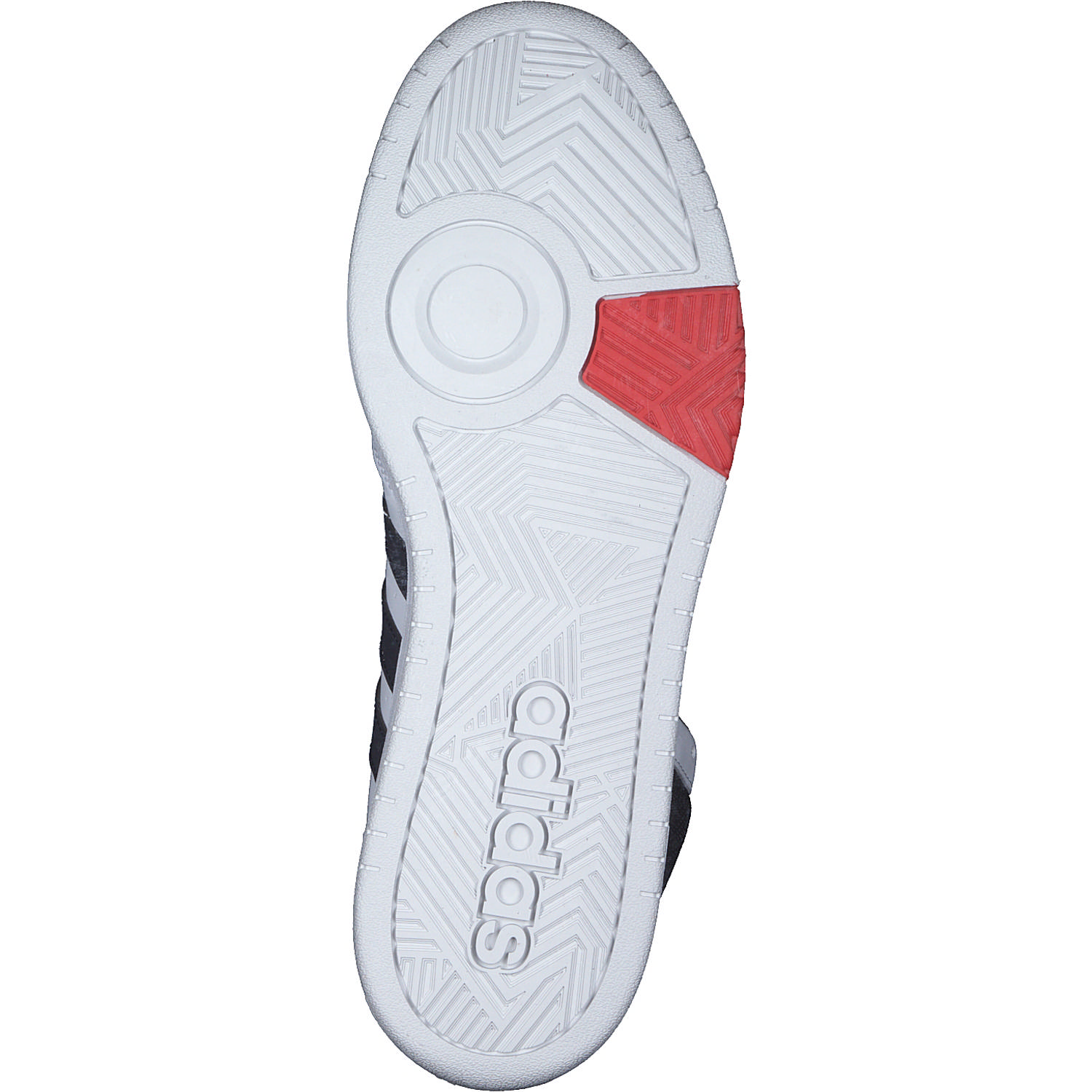 Adidas Hoops 3.0 MID M, Sneakers High, Herren, core white