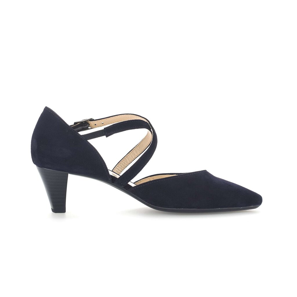 Gabor fashion Spangenpumps blau