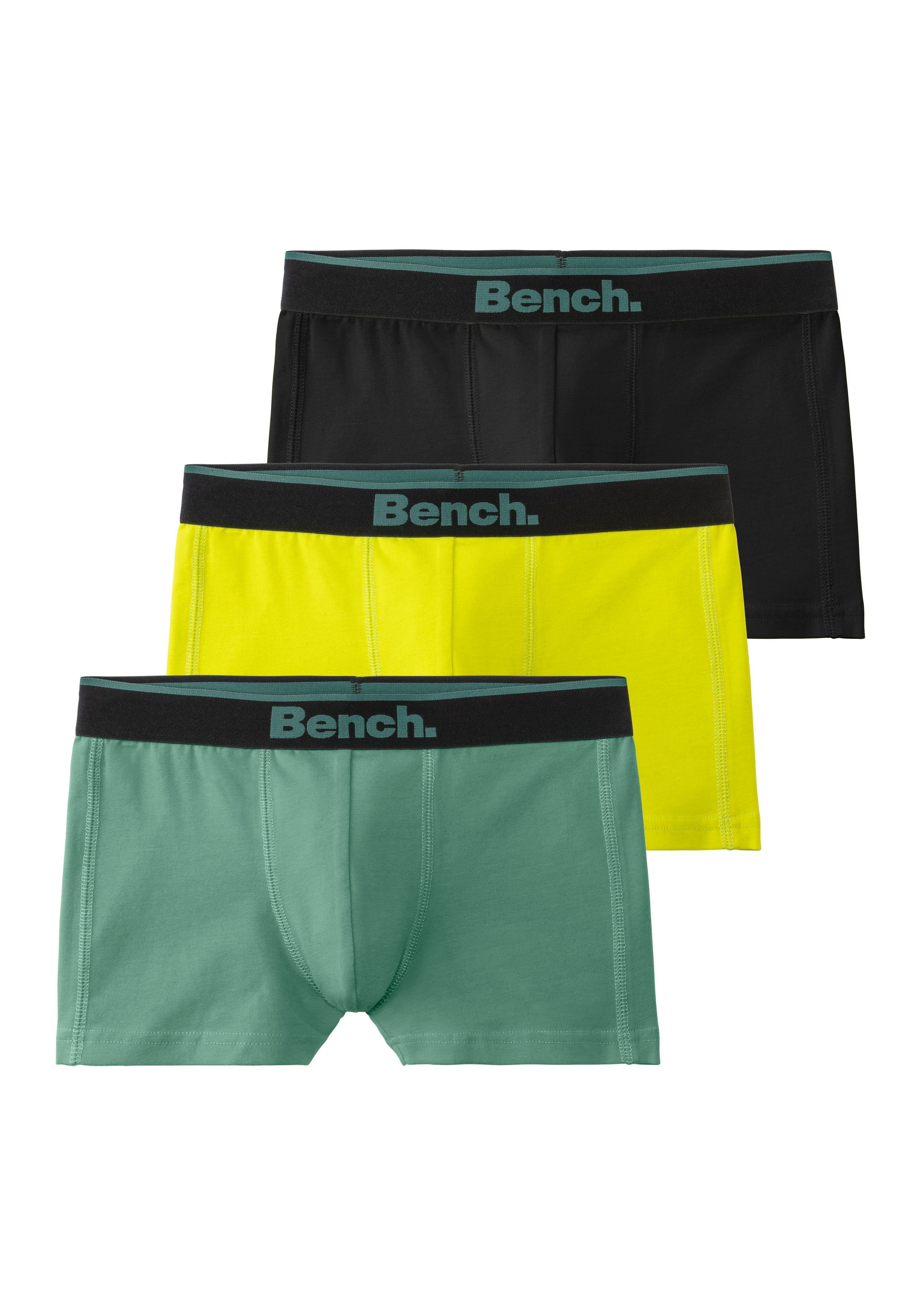 Bench. Boxer (Packung, 3-St) mit Ziernähten vorn