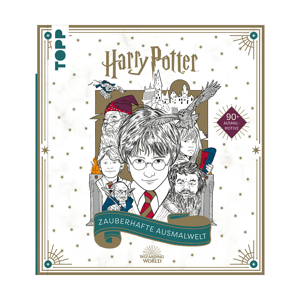 Harry Potter - Zauberhafte Ausmalwelt