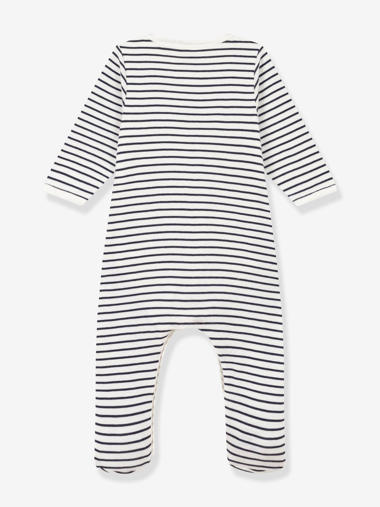 Bodyjama PETIT BATEAU blanc imprimé