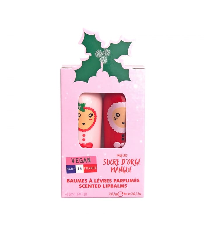 INUWET-COFFRET DE 2 BAUMES A LEVRES HOUX-Baumes lèvres