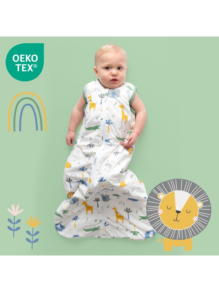 Schlummersack Babyschlafsack, 1.0 TOG in Dunkelgrün günstig kaufen