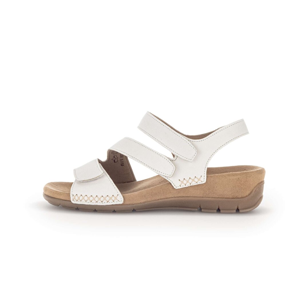 Gabor fashion Keilsandalette creme