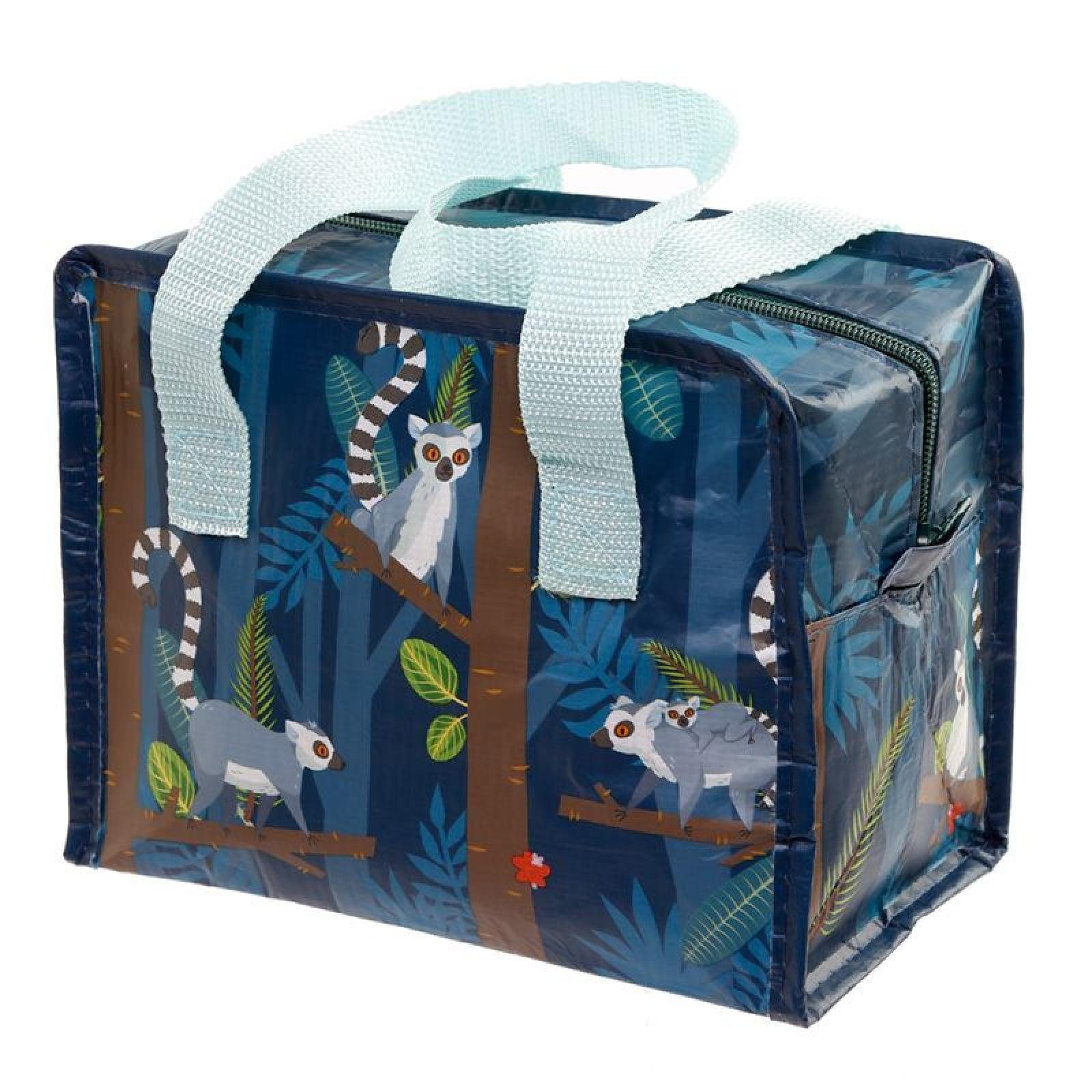 Puckator Kühltasche Lemur RPET wiederverwendbare Lunchtasche