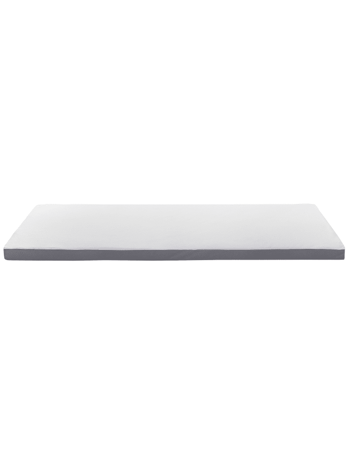 Beliani Topper COMFY in Grau/Weiß - (W) 180 x (H) 6 x (L) 200 cm günstig kaufen onesize