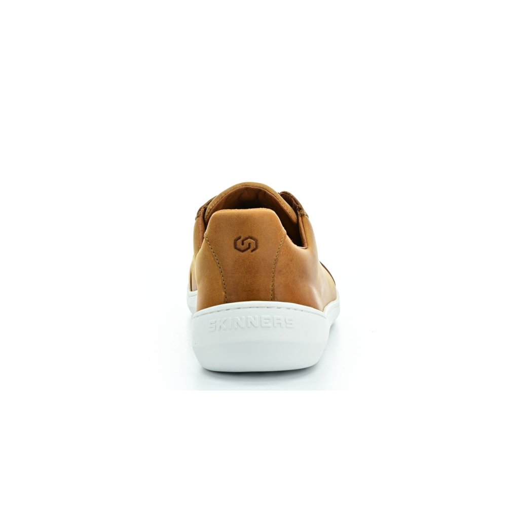 Skinners Moonwalker Leather Brown Barfußsneakers