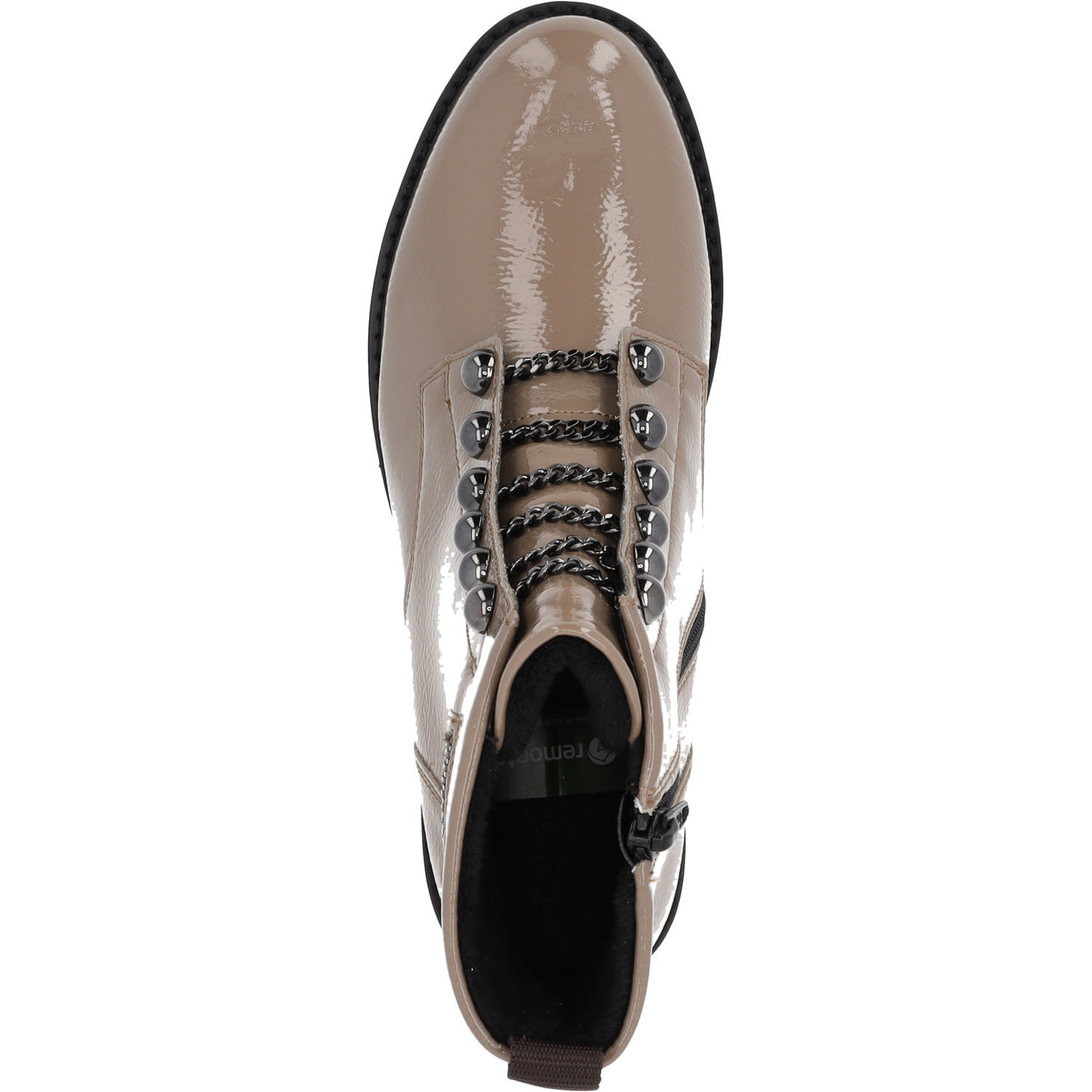 Remonte D8670, Stiefeletten, Damen, Grau ; schwarz