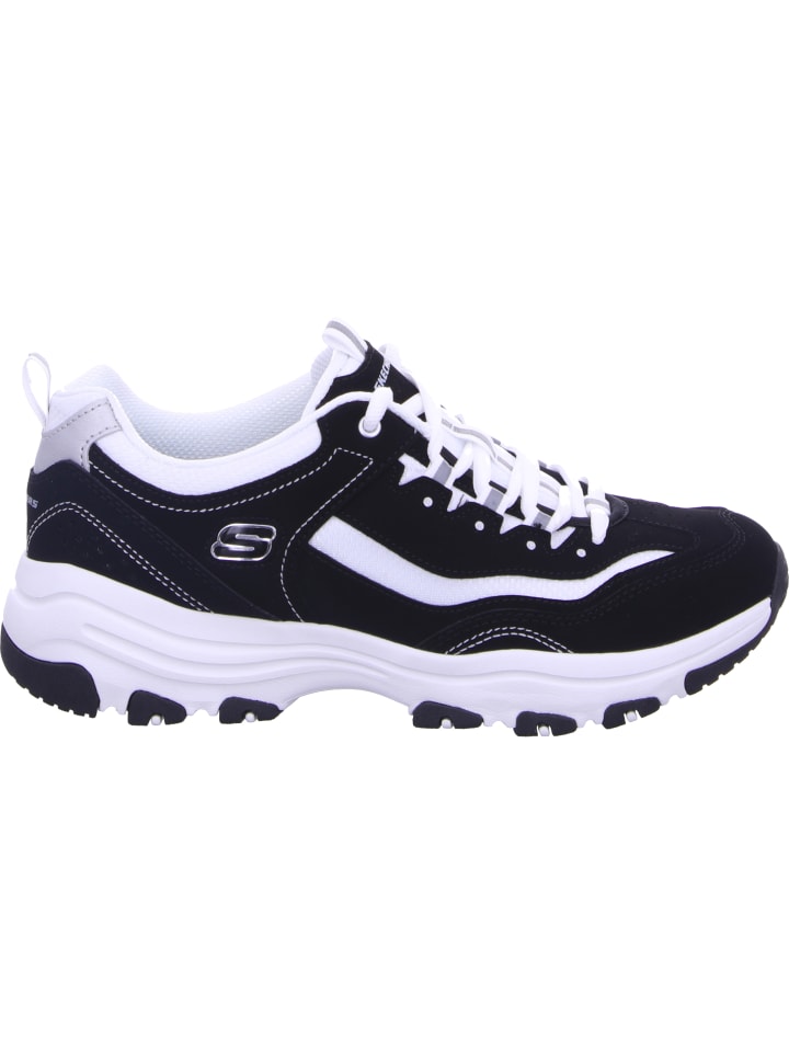 Skechers Schnürhalbschuh in schwarz günstig kaufen