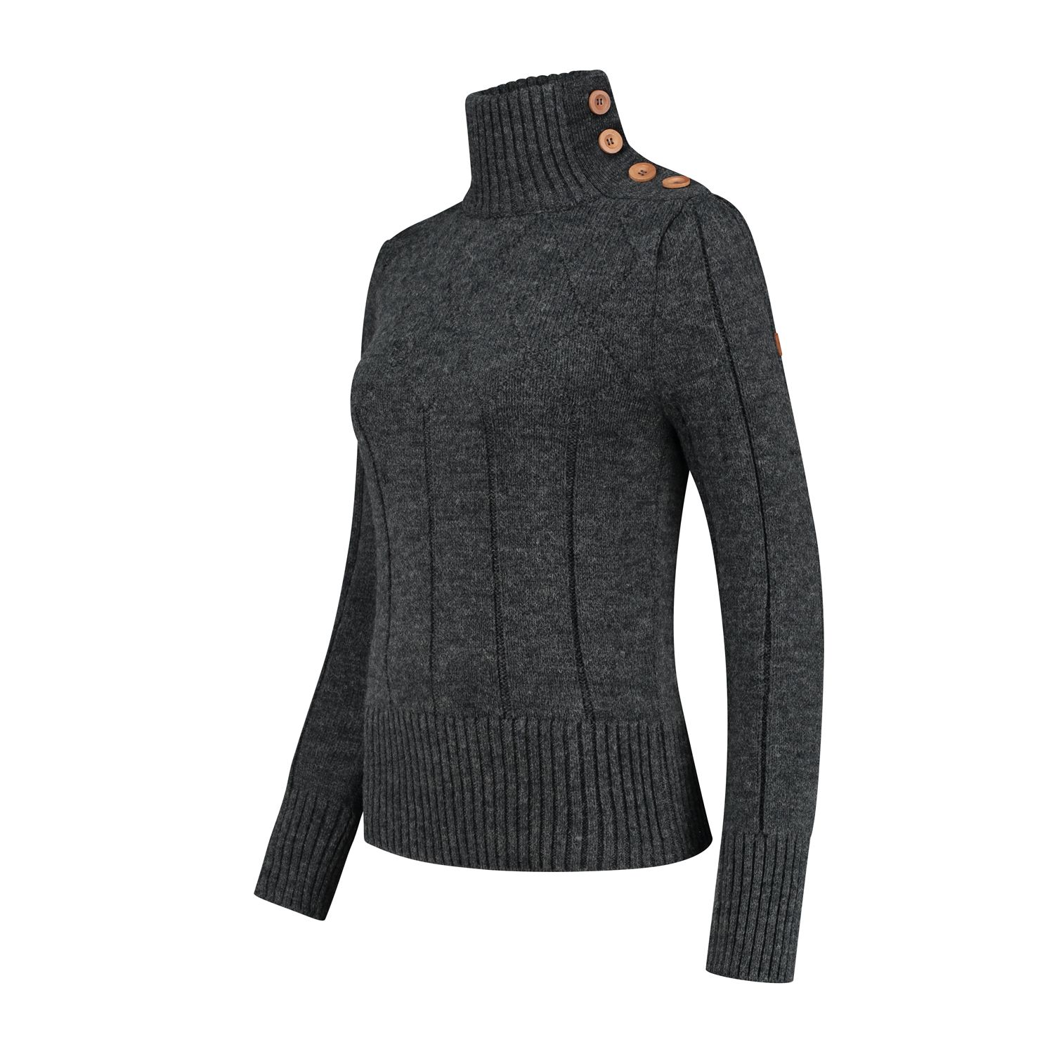 Travelin' Mora Grey Damen Pullover