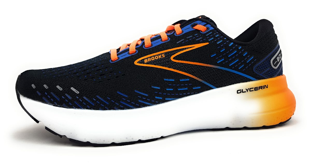Brooks Glycerin 20 1103821D Schwarz 035 black/orange