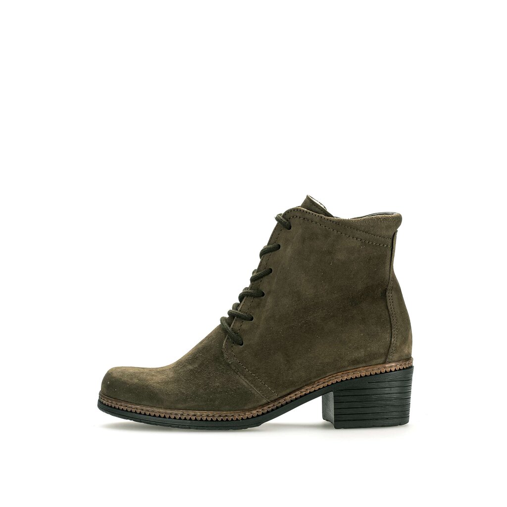 Gabor fashion Schnürstiefelette grün