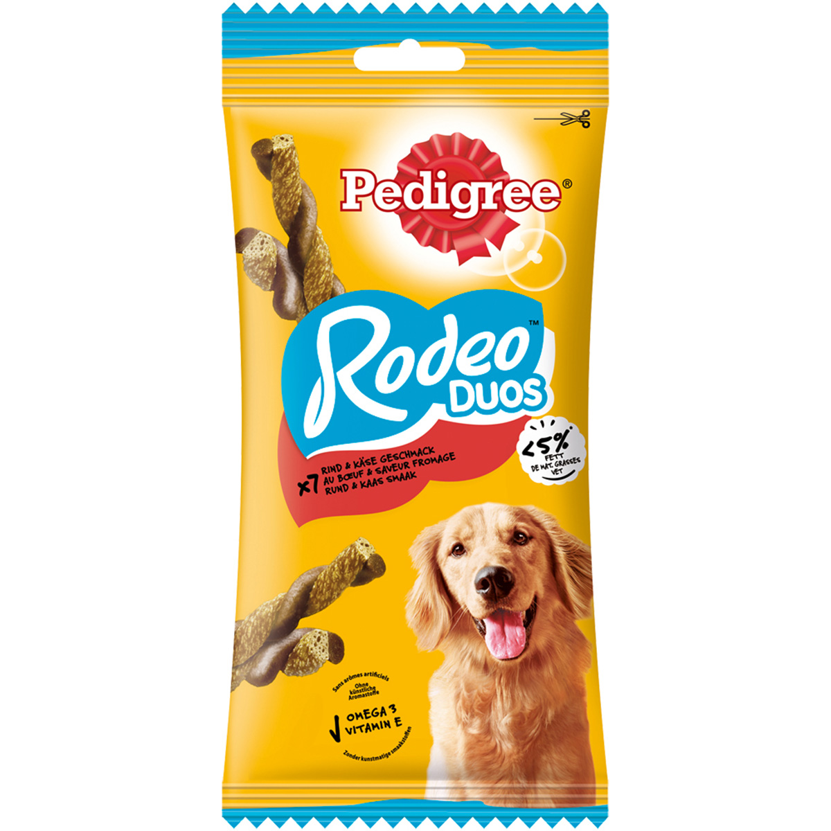 Pedigree Snacks Rodeo - mit Rind & Käse kaufen bei ZooRoyal