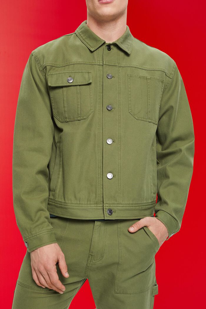 Truckerjacke aus Baumwolle