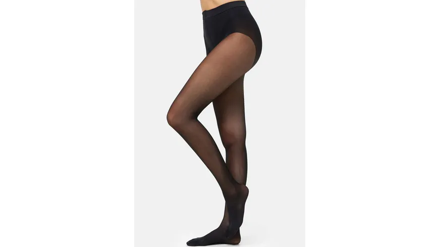 NUR DIE Damen figurformende Feinstrumpfhose Figura 25 DEN schwarz