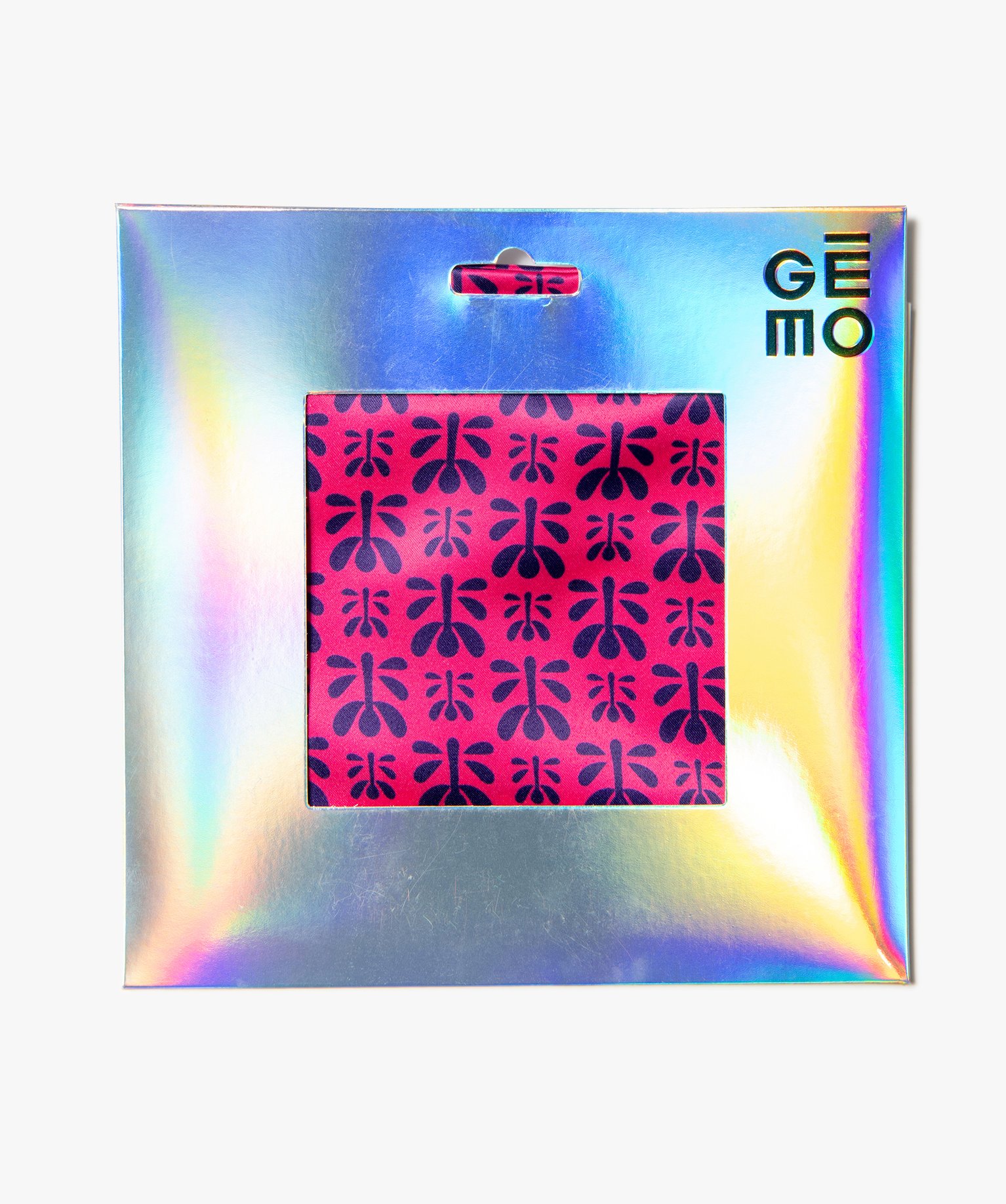 Foulard femme - Emballage cadeau - Furoshiki matière satinée rose | GEMO