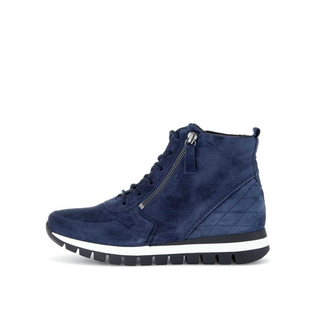 Gabor comfort Schnürstiefelette blau