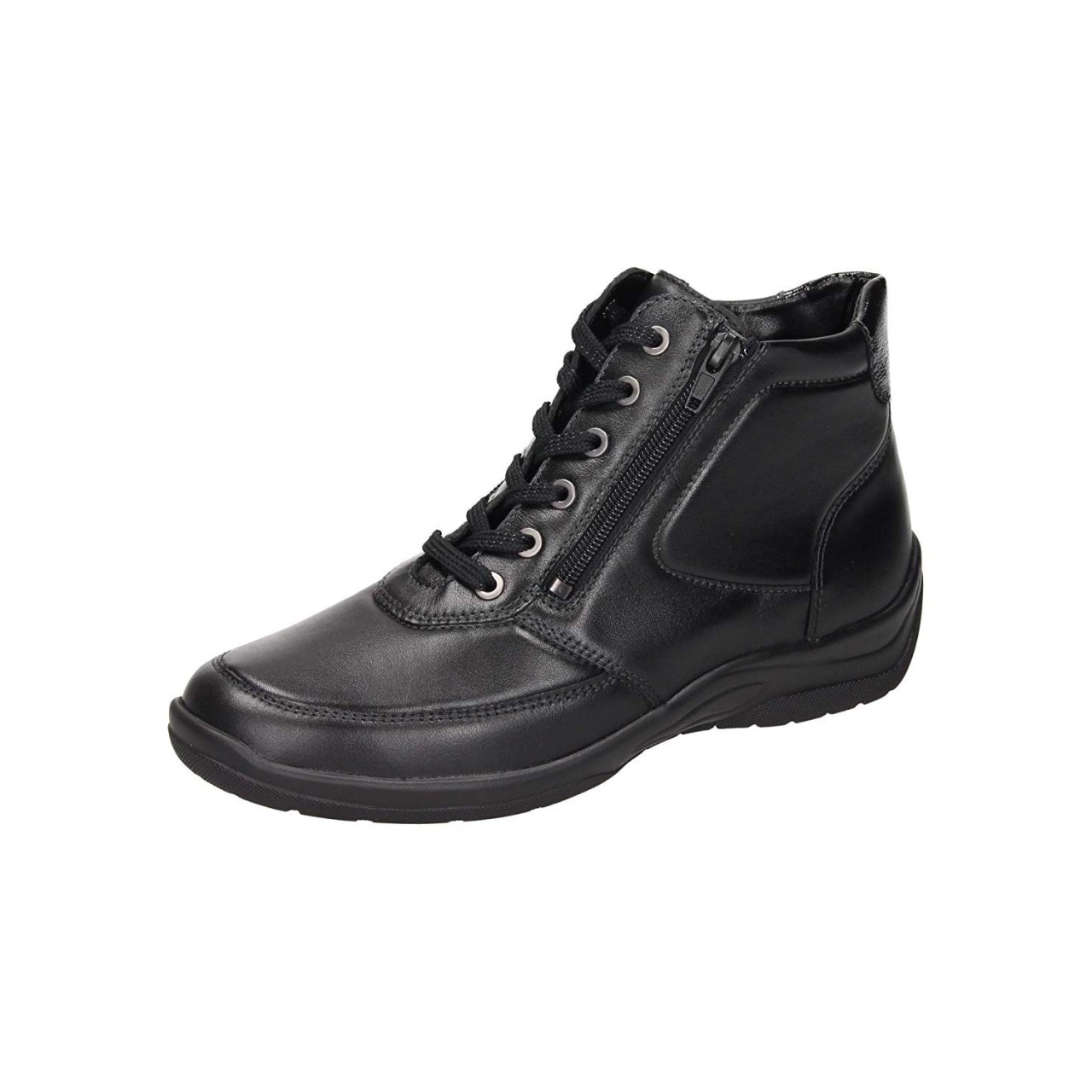 WALDLÄUFER Schnür-Stiefeletten schwarz