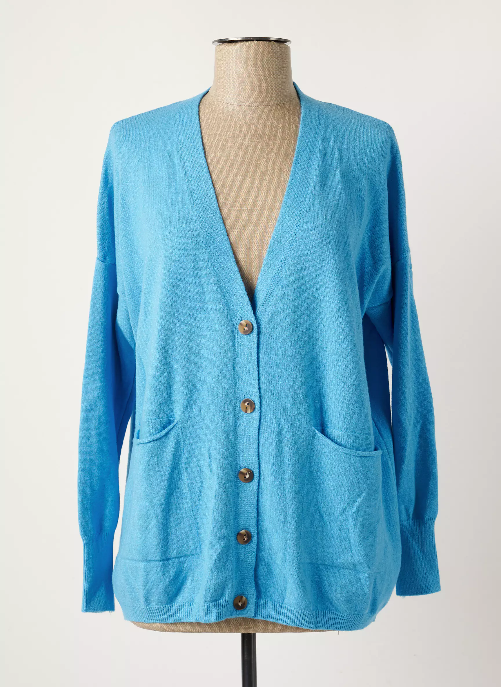 Carla Giannini Cardigans Femme couleur bleu