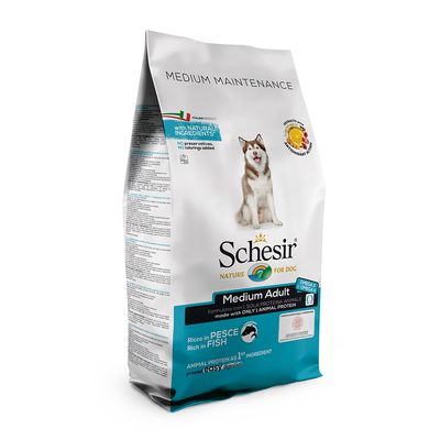 Schesir Dog Dry Medium/Large Maintenance Fisch