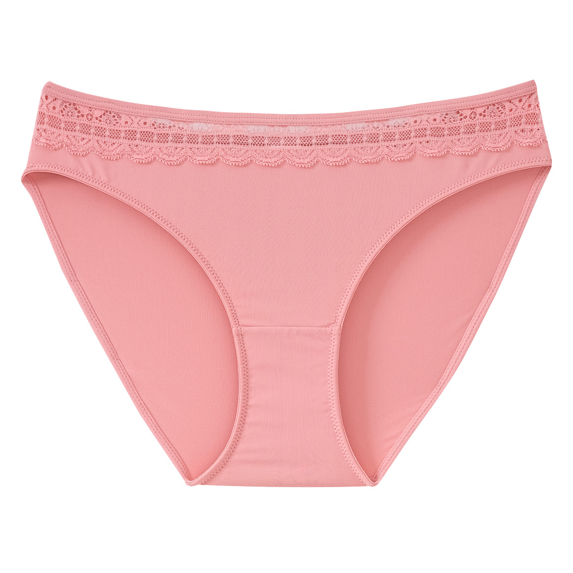 Damen Slip mit Spitzeneinsatz