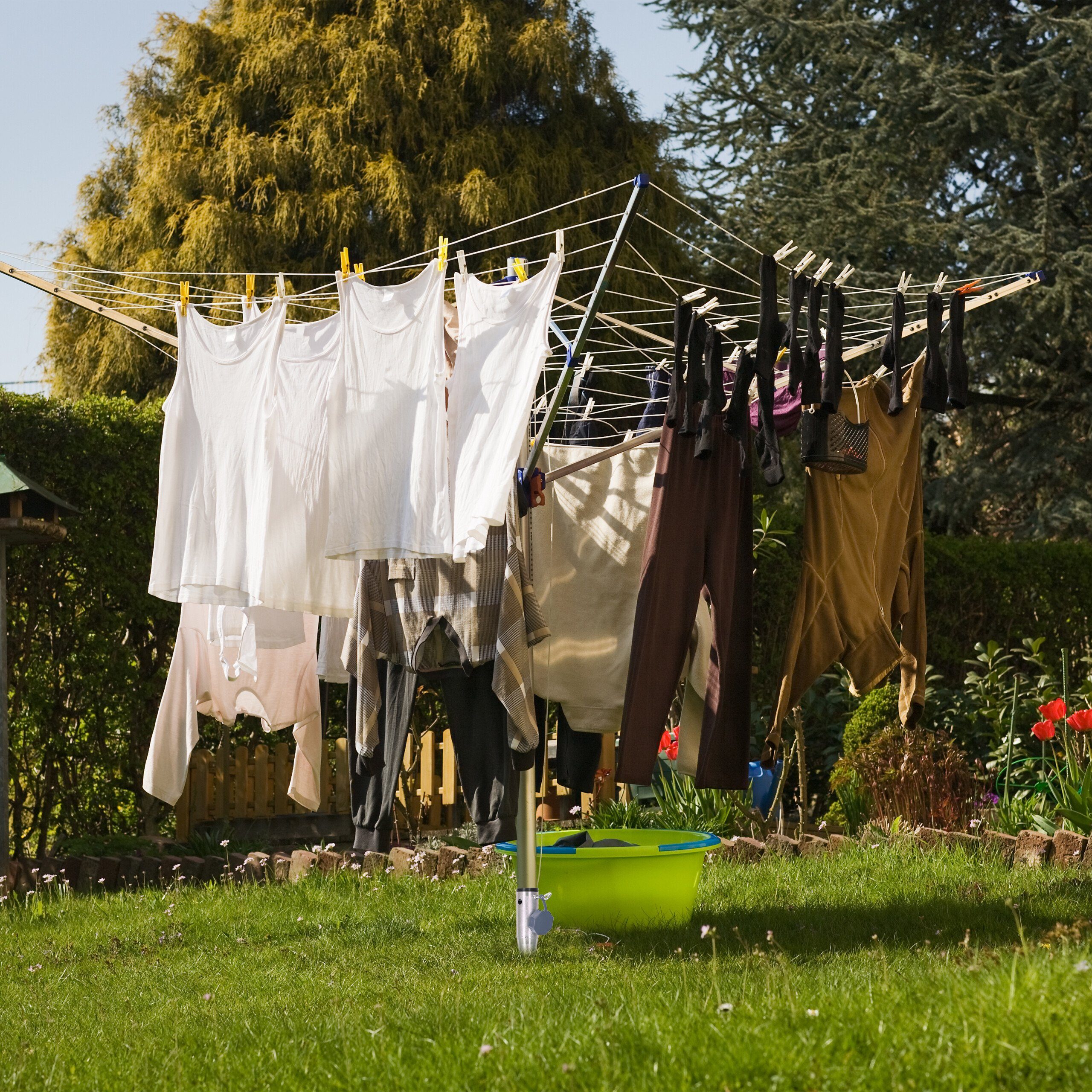 relaxdays Schirmhalter Sonnenschirm Bodenhülse im 2er Set