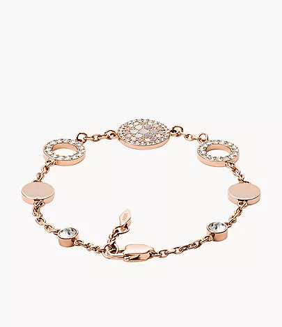 Fossil Armband Mosaic Disc Perlmutt