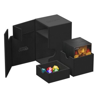 Ultimate Guard Flip`n`Tray 100+ XenoSkin Monocolor - Schwarz